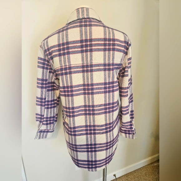 Joie Plaid Shacket Sz Small EUC - Picture 3 of 8